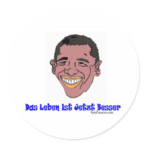 German Life's Better Now stickers