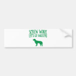 German Longhaired Pointer Bumper Sticker