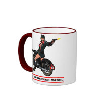 GERMAN MADEL mugs by nassosvakalis GERMAN MADEL mugs