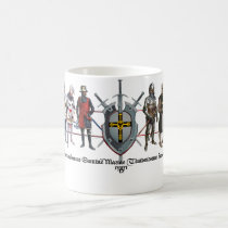 German medal knight cup coffee mugs