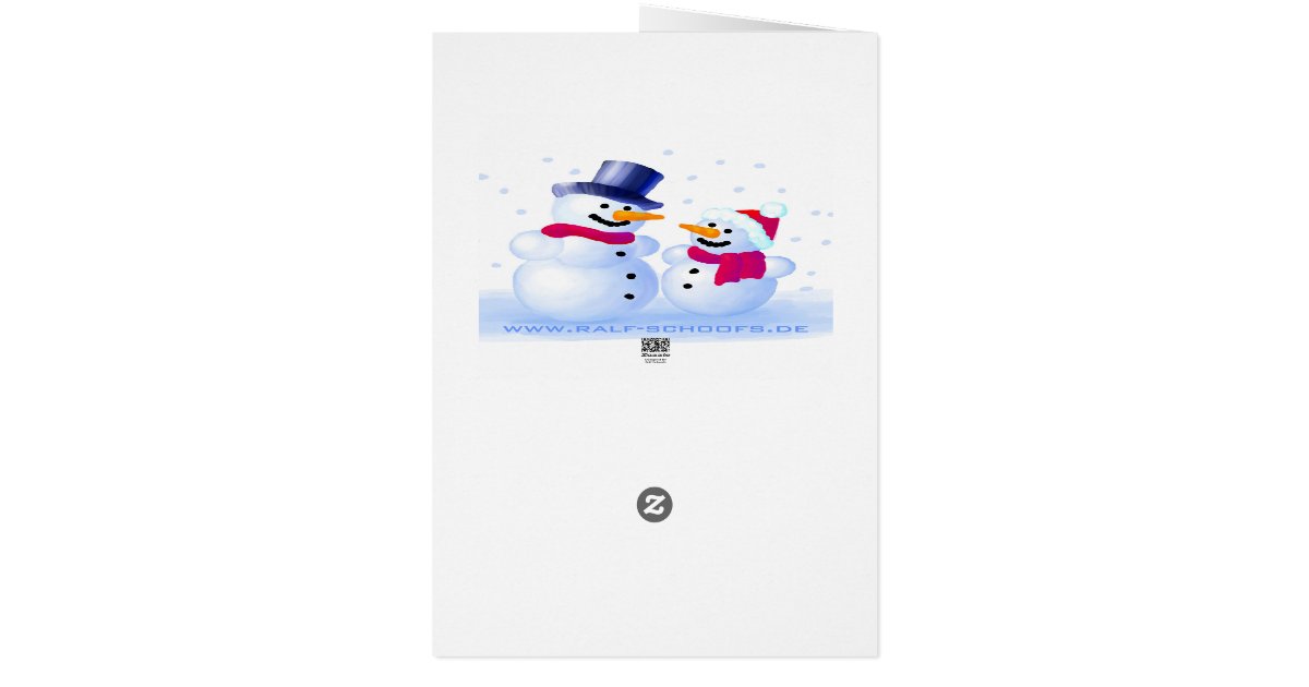 German Merry Christmas Greeting Card | Zazzle