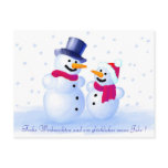 German Merry Christmas Postcard