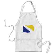 German Minority of Northern Schleswig Flag Apron by livingflags German Minority of Northern Schleswig Flag Apron