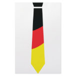 german necktie icon stationery design