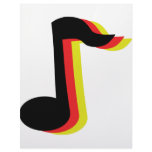 german note icon letterhead design