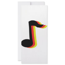 german note icon rack cards