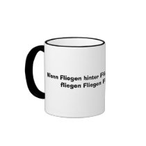 German patter educational mug