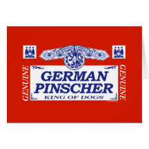 German Pinscher Card