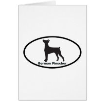 German Pinscher Greeting Cards
