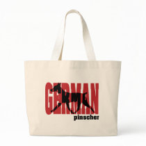 German Pinscher Silhouette Moving bags by DDGraphix German Pinscher Silhouette Moving bags