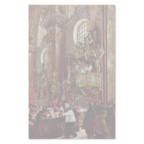 German Pulpit Sermon In The Parish Church Stationery Design
