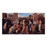 German: Rebecca At The Well Eliser The Matchmakers Personalized Photo Card