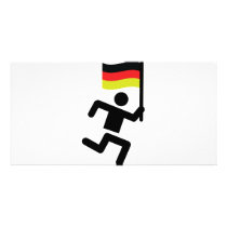 german runner icon photo cards