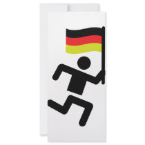 german runner icon rack cards