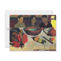 German:'S Meal (Still Life With Bananas), Personalized Invite