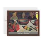 German:'S Meal (Still Life With Bananas), invitations