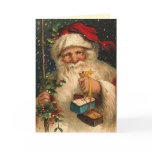 German Santa Christmas Card