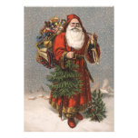 German Santa Christmas Card