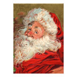German Santa Christmas Card