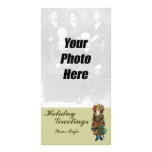 German Santa Christmas Photo Cards