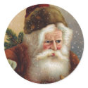 German Santa Stickers
