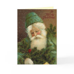 German Santa Vintage Christmas Card