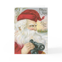 German Santa Vintage Christmas Cards