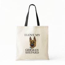 German Shepard Love bags