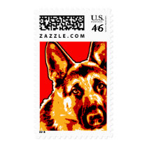 German Shepard Stamps
