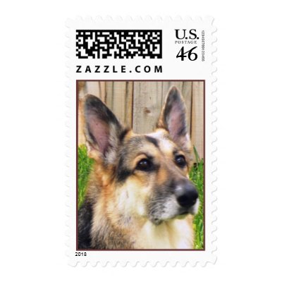 German Sheperd Dog Postage