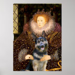 German Shepherd 10    -  Queen Elizaabeth Posters