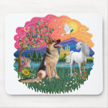 German Shepherd #1 Mousepad