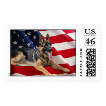 German Shepherd America Postage postage