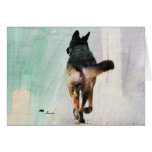 German Shepherd Artistic Photo Greeting Card cards