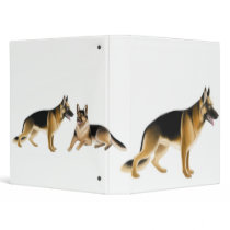 German Shepherd Avery Binder