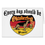 German Shepherd Bier Hound Card