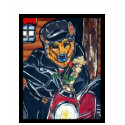 German Shepherd Biker t-shirts