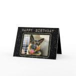 German Shepherd Birthday Card