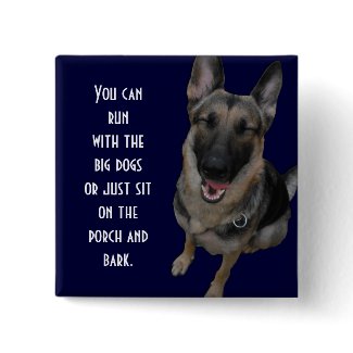 German Shepherd Button button