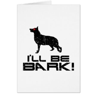 German Shepherd card