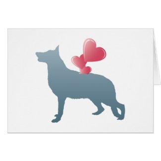 German Shepherd card