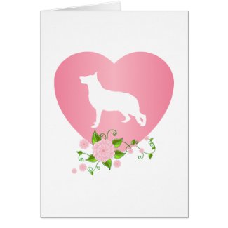 German Shepherd card