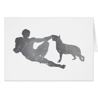 German Shepherd card