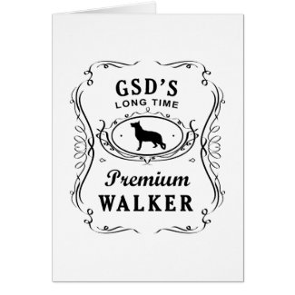 German Shepherd card