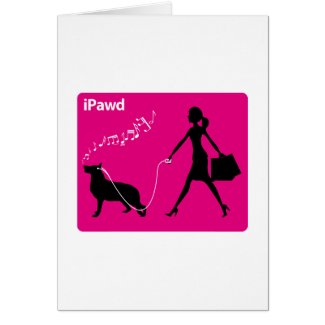 German Shepherd card