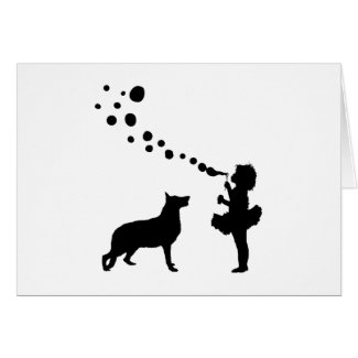 German Shepherd card