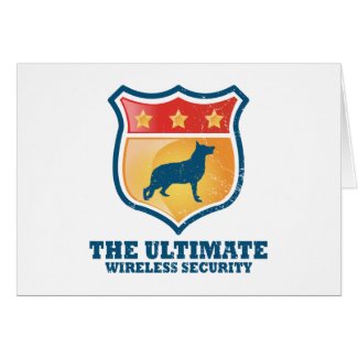 German Shepherd card
