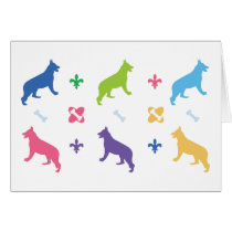 German Shepherd Cards