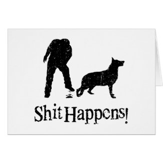 German Shepherd card