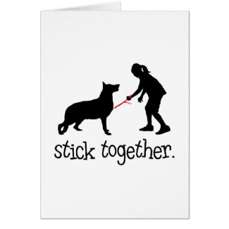 German Shepherd card